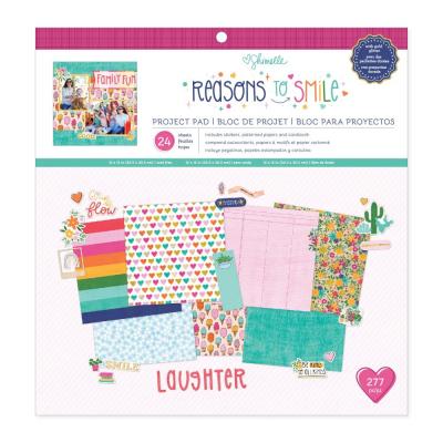 American Crafts Shimelle Laine Reasons To Smile - Project Pad